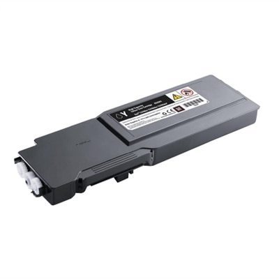 Dell C3760n/C3760dn/C3765dnf Yellow Toner - 3000 pg standard yield - V0PNK