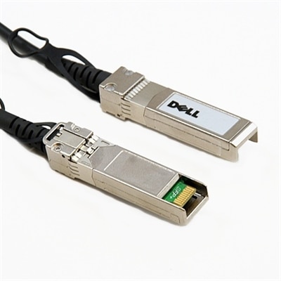 Image of Dell Networking Cable SFP+ to SFP+ Twinax Copper Direct Attach Cable 3 meter
