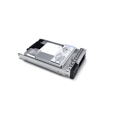 Dell 800GB SSD Schreibintensiv SAS 12Gbit/s 512e 2.5 Mit 3.5 Hybrid-Träger Intern Bay