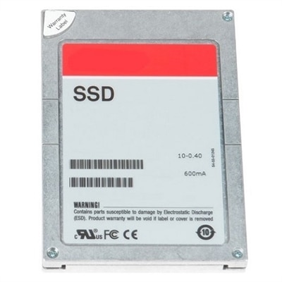 Dell 960GB SSD SAS ISE Läsintensiv 12Gbit/s 512e 2.5tum Med 3.5tum Bracket Kablad