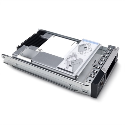 Dell 3.84TB SSD SATA 6Gbps, Mixed Use, 512e 2.5in With 3.5in Hybrid Carrier Internal Bay