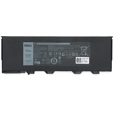 Dell 4-cell 56 Wh Lithium Ion Replacement Battery for Select Laptops