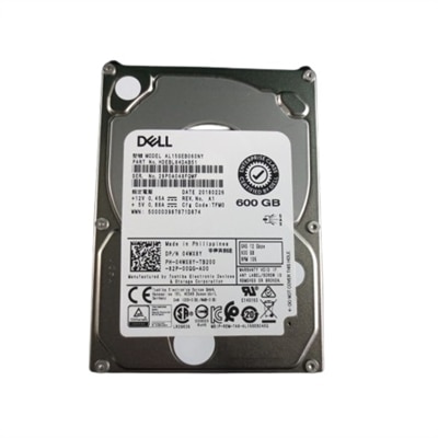 Dell 600GB 10K RPM SAS ISE 12Gbps 512n 2.5in With 3.5in Hybrid Carrier Hot-plug Hard Drive