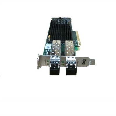 Dell Emulex LPe31002 Dual Port 16GbE Fibre Channel Host Bus Adapter, PCIe Low Profile, Customer Install