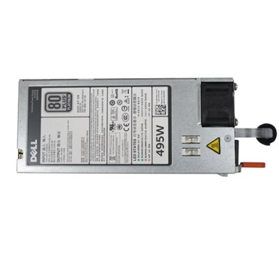 Dell Single, Hot-plug Power Supply (1+0), 495-Watt