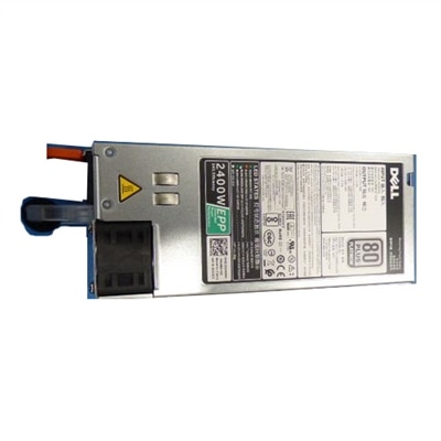 Dell 2400-Watt Hot-plug Power Supply, Single 250 Volt Power Cord Required For Use, Customer Install
