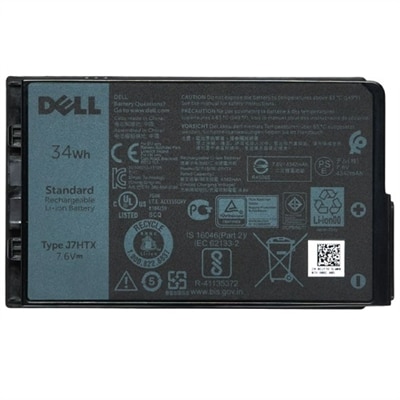 Dells 2-cells Litiumjonbatteri Med 34 Wattimmar För Utvalda Bärbara Datorer