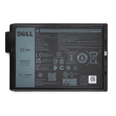 Dell 3-cell 51 Wh Lithium Ion Replacement Battery for Latitude Rugged 5420/5424/7424