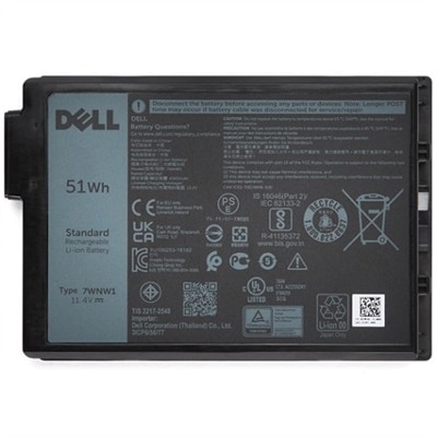 Dell Lithium Ionen-Ersatzakku Mit 3 Zellen Und 51 Wh Für Ausgewählte Laptops