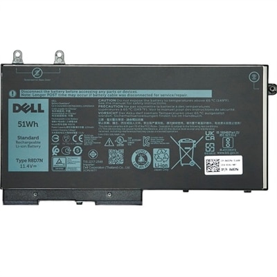 Dell 51 WHr 3-Cell Primary Battery for Latitude 5400/5500, PWS 3540