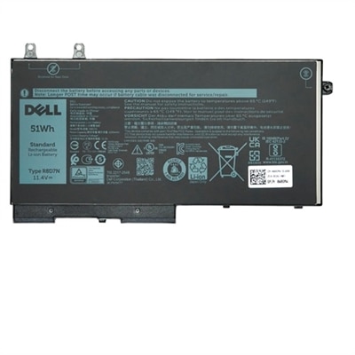 Dells 3-cells Litiumjonbatteri Med 51 Wattimmar För Utvalda Bärbara Datorer