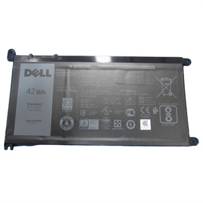 Dell Lithium Ionen-Ersatzakku Mit 3 Zellen Und 42 Wh Für Ausgewählte Laptops
