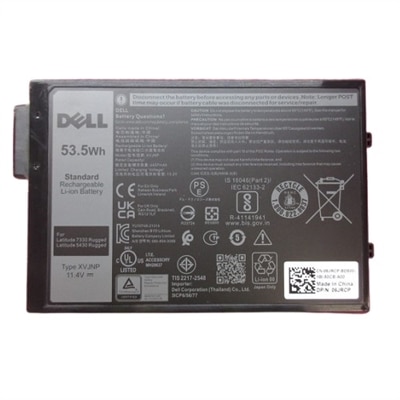 Dell 3-cell 53.5 Wh Lithium Ion Replacement Battery For Select Laptops