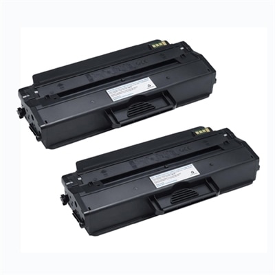 Dell B1260 Toner Bundle - 2 Black DRYXV Toner