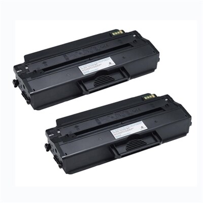 Dell B1265dnw Toner Bundle - 2 Black DRYXV Toner