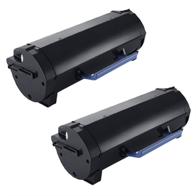 Dell B3460dn Toner Bundle - 2 Black 9GG2G Toner