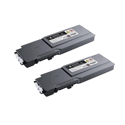 Dell C3765dnf Toner Bundle - 2 Black W8D60 Toner