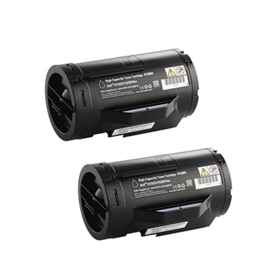 Dell S2810dn Toner Bundle - 2 Black 47GMH Toner