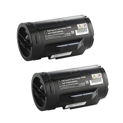 Dell S2815dn Toner Bundle - 2 Black 47GMH Toner