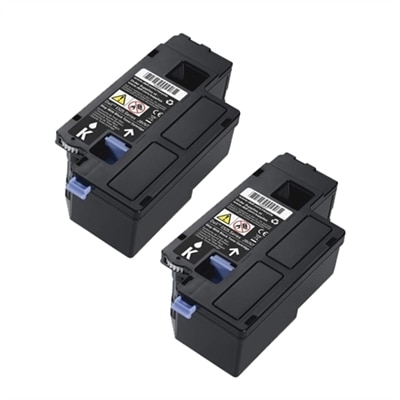 Dell E525w Toner Bundle - 2 Black DPV4T Toner
