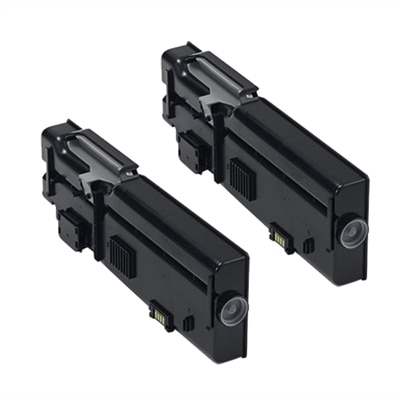 Dell C2665dnf Toner Bundle - 2 Black 67H2T Toner