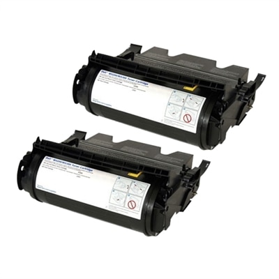 Dell 5210n Toner Bundle - 2 Black HD767 Toner