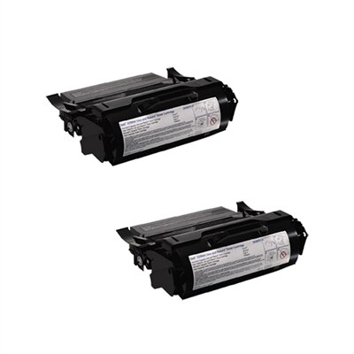 Dell 5350dn Toner Bundle - 2 Black 2KMVD Toner