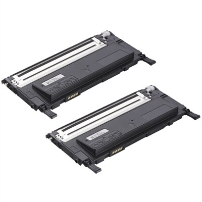 Dell 1230c Toner Bundle - 2 Black Y924J Toner