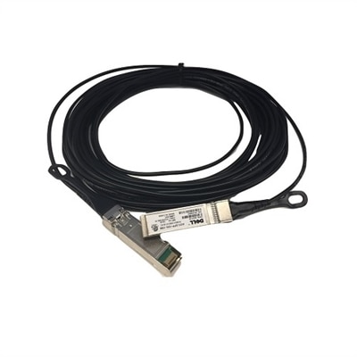 Dell Networking Cable, SFP+ To SFP+, 10GbE, Active Optical Cable (Optics Included) - 5m
