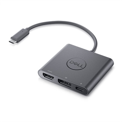 Dell-adaptern USB-C Till HDMI/DP Med Strömgenomströmning