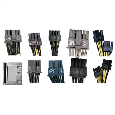 GPU Ready Kit with R750xa Bracket for NVIDIA Ampere A100/A40/A30/H100, Customer Install