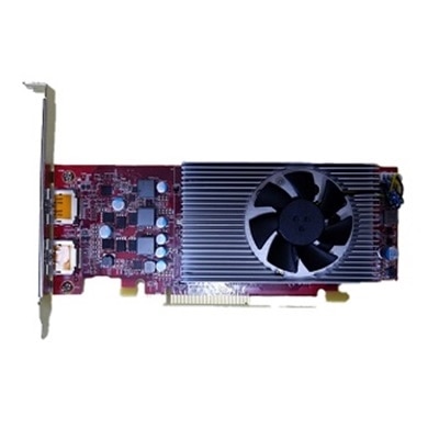 Dell AMD® Radeon 550, 2 GB GDDR5, Volle Höhe, PCIe 3.0x8, 1 DVI, 1 HDMI, 1 DP Grafikkarte