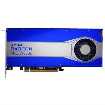 Dell AMD® Radeon Pro W6600, 8GB GDDR6, Volle Höhe, PCIe 4.0x8, 4 DP Grafikkarte