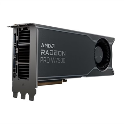 Dell AMD® Radeon Pro W7900 GDDR6, PCIe 4.0x16, 3 DP, 1 mDP, 48GB , Volle Höhe Grafikkarte