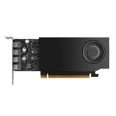 Dell NVIDIA® RTX A400, 4 GB GDDR6, halbe Höhe, PCIe 4.0x8, 4 mDP Grafikkarte