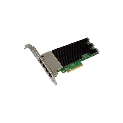 Dell Intel X710 Quad Port 10GbE, Base-T, PCIe Adapter, Full Height, Customer Install