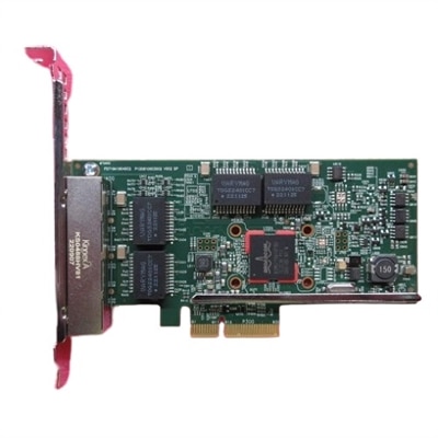 Dell Broadcom 5719 Quad Port 1GbE BASE-T Adapter, PCIe Full Height