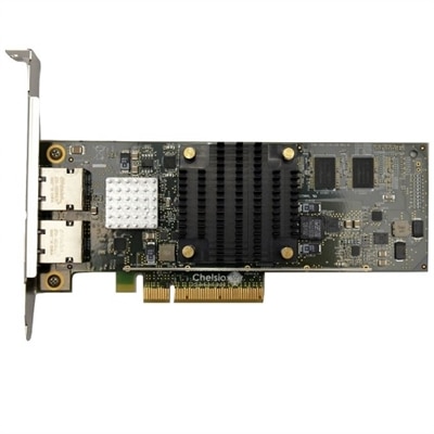 Dell Med Dubbel Portar 1Gb/10Gb IO Base-T Server Adapter Ethernet PCIe-nätverkskort Fullhöjd