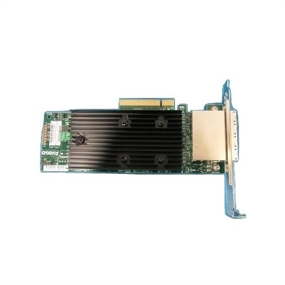 Dell 12 Gbit/s IO Styrenhet Kort, PCI-E Fyra Portar, Fullhöjd-kundpaket
