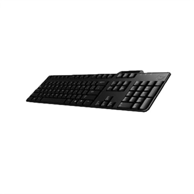 Dell KB813 Smartcard - Tastatur - QWERTY - USA International - Schwarz