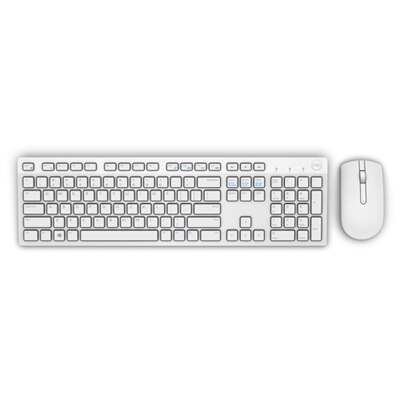 Dell Wireless Keyboard and Mouse KM636 - White