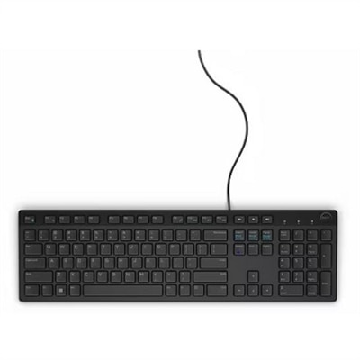 Dell Multimedia Keyboard-KB216 - Spanish (QWERTY) - Black