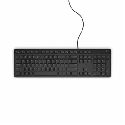Dell Multimedia-Tastatur-KB216 - Französisch (AZERTY) - Schwarz