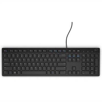Dell Multimedia-Tastatur-KB216 - US International (QWERTY) - Schwarz