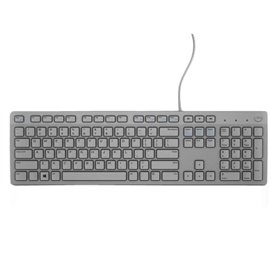 Dell Multimedia-Tastatur-KB216 - US International (QWERTY) - Grau (-PL)