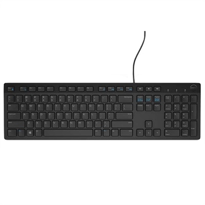 Image of Dell Wired Keyboard KB216 Black