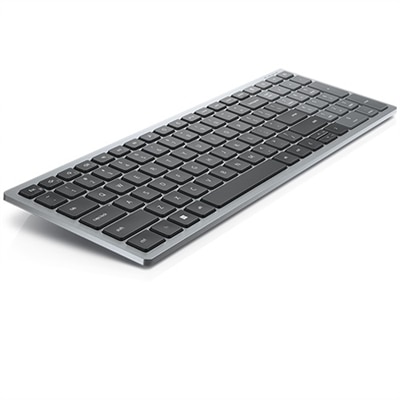 Dell Kompakte Mehrgeräte-Wireless-Tastatur - KB740 - US International (QWERTY)