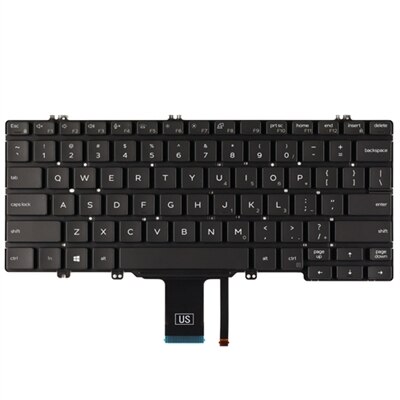 Dell English-US Backlit Keyboard with 81-keys for Latitude 53XX/ 53XX 2-in-1
