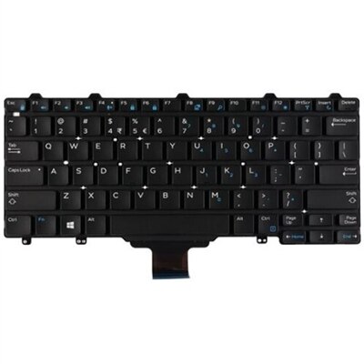 Dell English-International Non-Backlit Keyboard with 82-keys for Latitude E5250/E7250/31XX