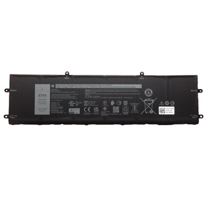 Dell 6-cell 87 Wh Lithium Ion Replacement Battery for Select Laptops